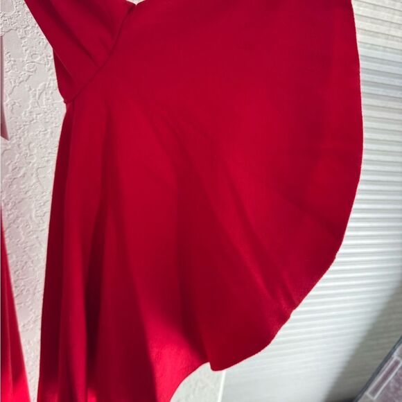 Bailey 44 Elegant Red Bell Sleeve Dress NWT - Picture 2 of 14